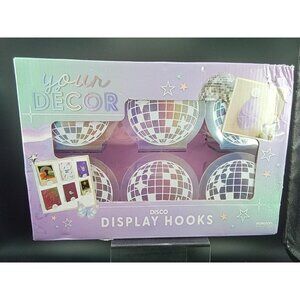Your Decor Disco Display Hooks Set Of 6 From Horizon Group USA For Wall
